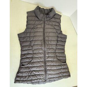 Lululemon Vest Women’s Size 6 Pack It Down 700 Fill Goose Down Black Full Zip